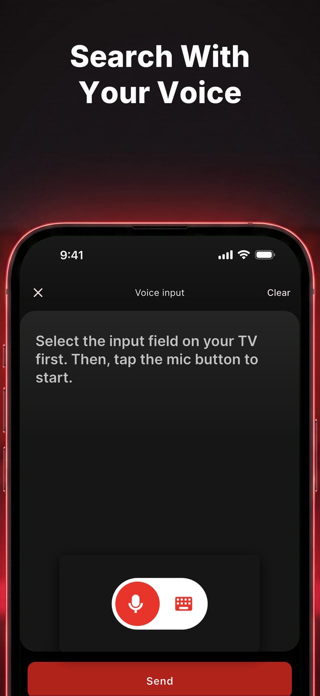 Search with your voice on TCL Google TV models